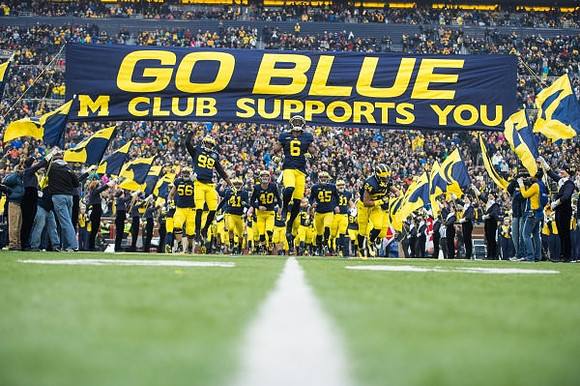 Ondre Pipkins (56), Devin Gardner (98), Will Hagerup (40), Raymon Taylor (6), Matt Wile (45), and Delonte Hollowell (24)