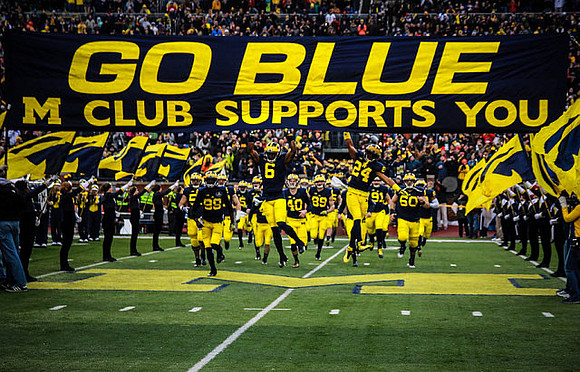 Devin Gardner (98), Raymon Taylor (6), Will Hagerup (40), Delonte Hollowell (24), Jonathan Keizer (89), and Jack Miller (60)