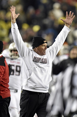 Maryland Head Coach Randy Edsall