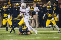 Dymonte Thomas (25), Jake Ryan (47), Joe Bolden (35), and Jourdan Lewis (26)