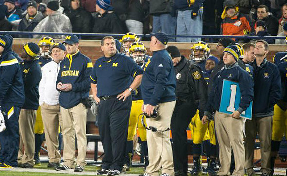 Brady Hoke and Greg Mattison