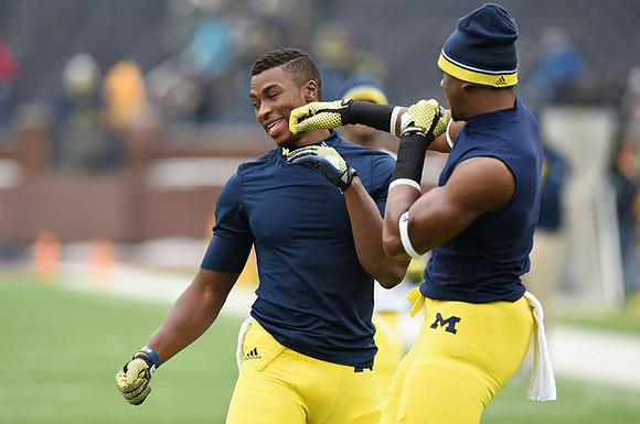 Amara Darboh (82) and Devin Funchess (1)