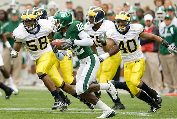 Brandon Herron (58), Brandon Graham (55), and Michael Williams (40)