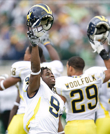 Brandon Herron (58), Martavious Odoms (9), and Troy Woolfolk (29)