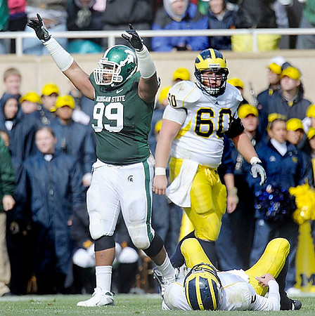 David Moosman (60) and Tate Forcier (5)