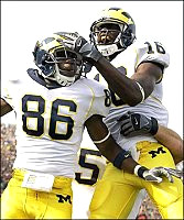 Mario Manningham and Adrian Arrington