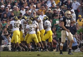 Prescott Burgess, Tim Jamison, Morgan Trent, Brandon Harrison, Shawn Crable, and Ryan Mundy