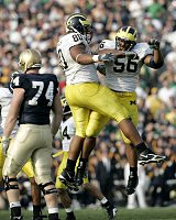 Alan Branch and LaMarr Woodley