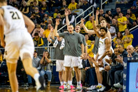 Franz Wagner (21) and Michigan Team