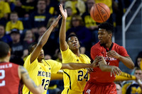 Muhammad-Ali Abdur-Rahkman (12) and Aubrey Dawkins (24)