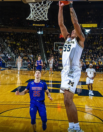 Eli Brooks (55), Franz Wagner (21), Jon Teske (15), Adrien Nunez (5), and Zavier Simpson (3)