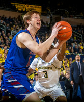 Zavier Simpson (3) and Juwan Howard