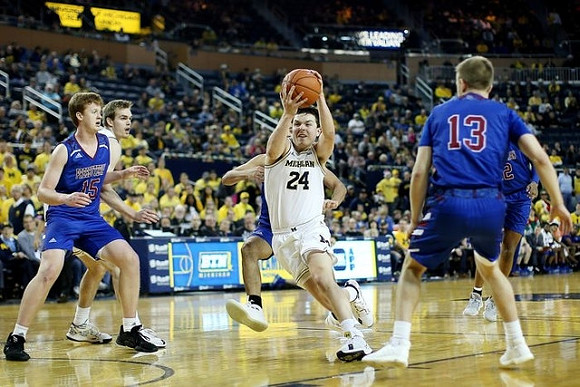 C.J. Baird (24) and Luke Wilson (32)