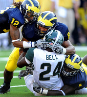 J.T. Floyd (12), Jonas Mouton (8), and Cameron Gordon (4)