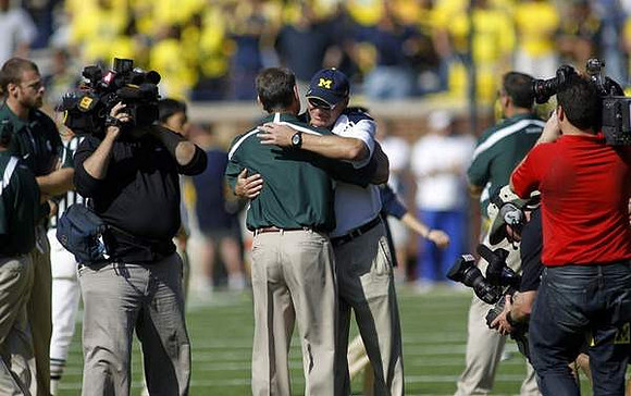 Mark Dantonio and Rich Rodriguez