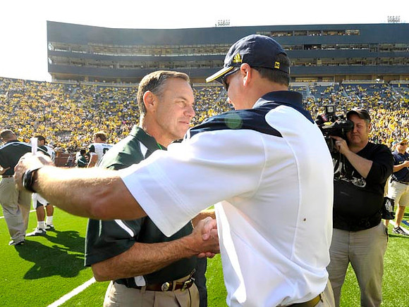 Mark Dantonio and Rich Rodriguez
