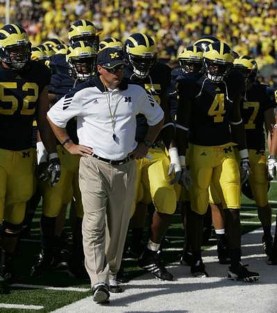 Rich Rodriguez and Michigan Team