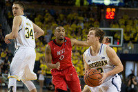 Mark Donnal (34) and Spike Albrecht (2)