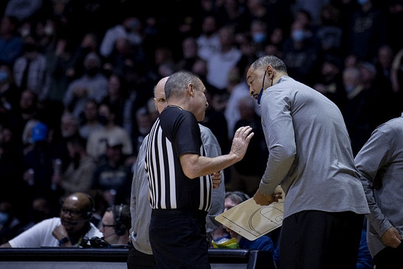 Phil Martelli and Juwan Howard