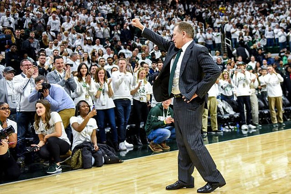 Michigan State Head Coach Tom Izzo