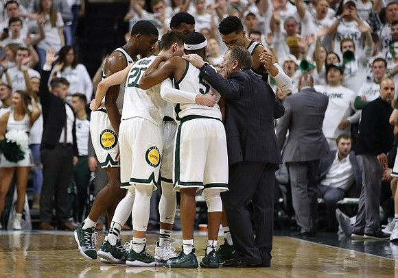 Michigan State Head Coach Tom Izzo