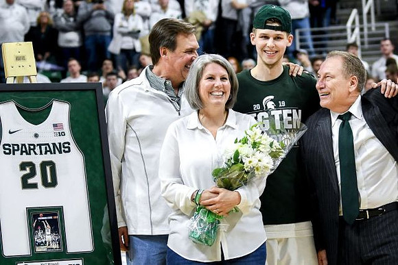 Michigan State Head Coach Tom Izzo