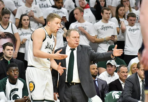Michigan State Head Coach Tom Izzo