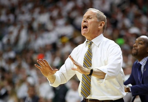 John Beilein and Deandre Haynes