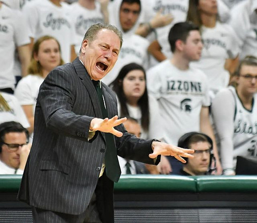 Michigan State Head Coach Tom Izzo