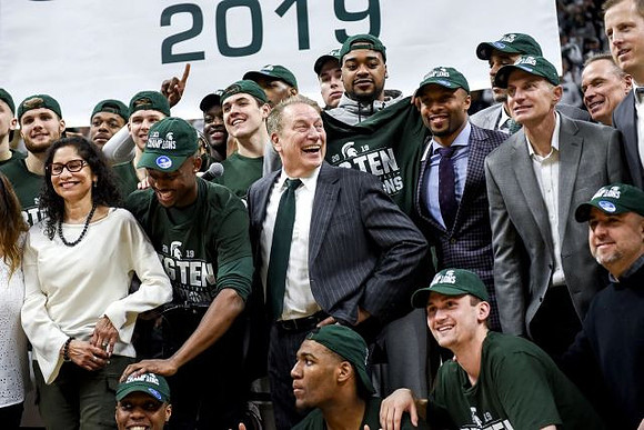 Michigan State Head Coach Tom Izzo