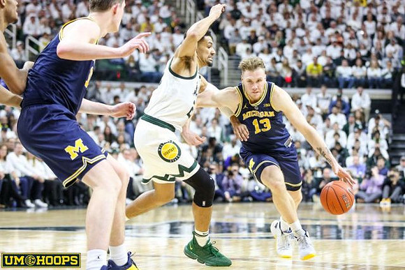 Jon Teske (15) and Ignas Brazdeikis (13)
