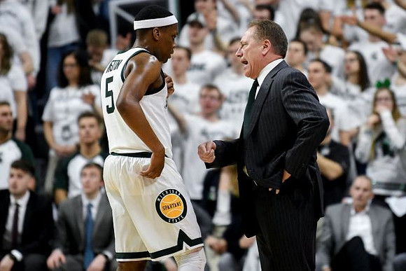 Michigan State Head Coach Tom Izzo