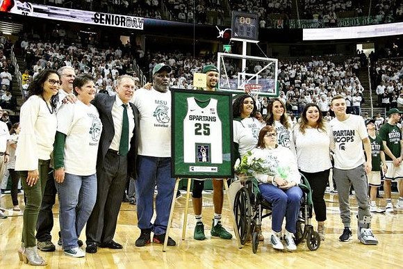 Michigan State Head Coach Tom Izzo