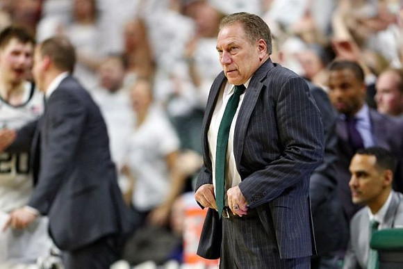Michigan State Head Coach Tom Izzo
