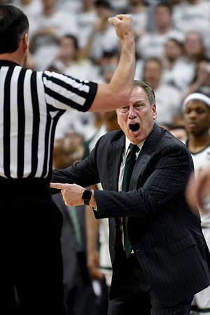 Michigan State Head Coach Tom Izzo