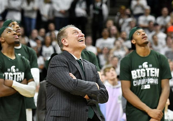 Michigan State Head Coach Tom Izzo