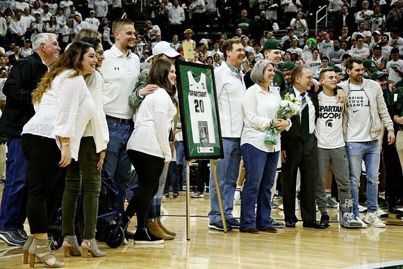 Michigan State Head Coach Tom Izzo