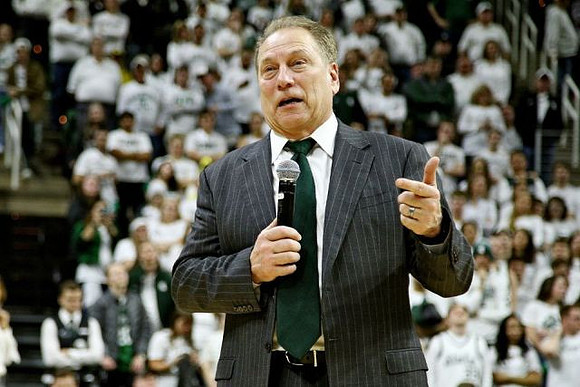 Michigan State Head Coach Tom Izzo