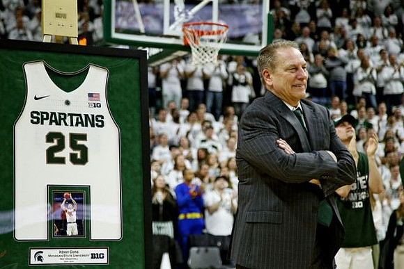 Michigan State Head Coach Tom Izzo