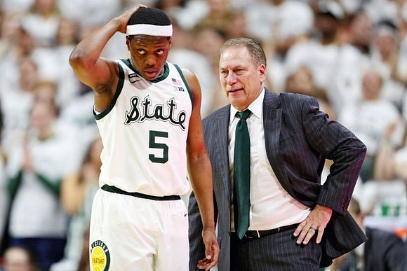 Michigan State Head Coach Tom Izzo