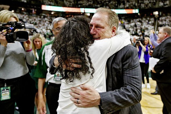 Michigan State Head Coach Tom Izzo