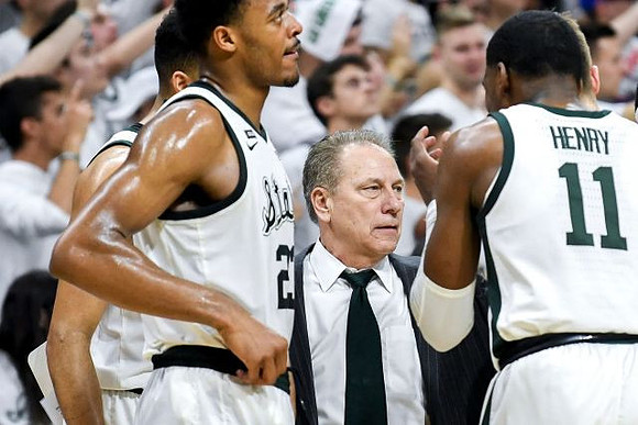 Michigan State Head Coach Tom Izzo