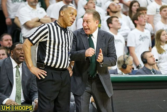 Michigan State Head Coach Tom Izzo