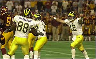 Garrett Rivas (38), Matt Gutierrez (12), and Tim Massaquoi (88)