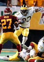 Chris Perry (23), David Baas (75), and Kevin Dudley (32)