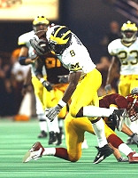Jason Avant (8) and Chris Perry (23)