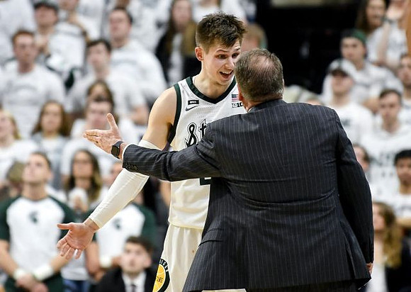 Michigan State Head Coach Tom Izzo