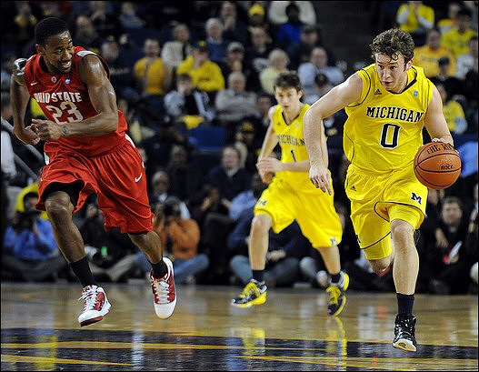 Zack Novak (0) and Stu Douglass (1)