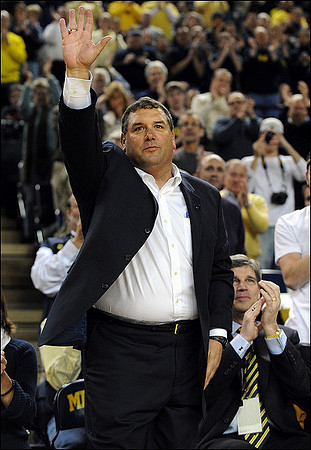 David Brandon and Brady Hoke