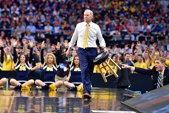 John Beilein and Luke Yaklich